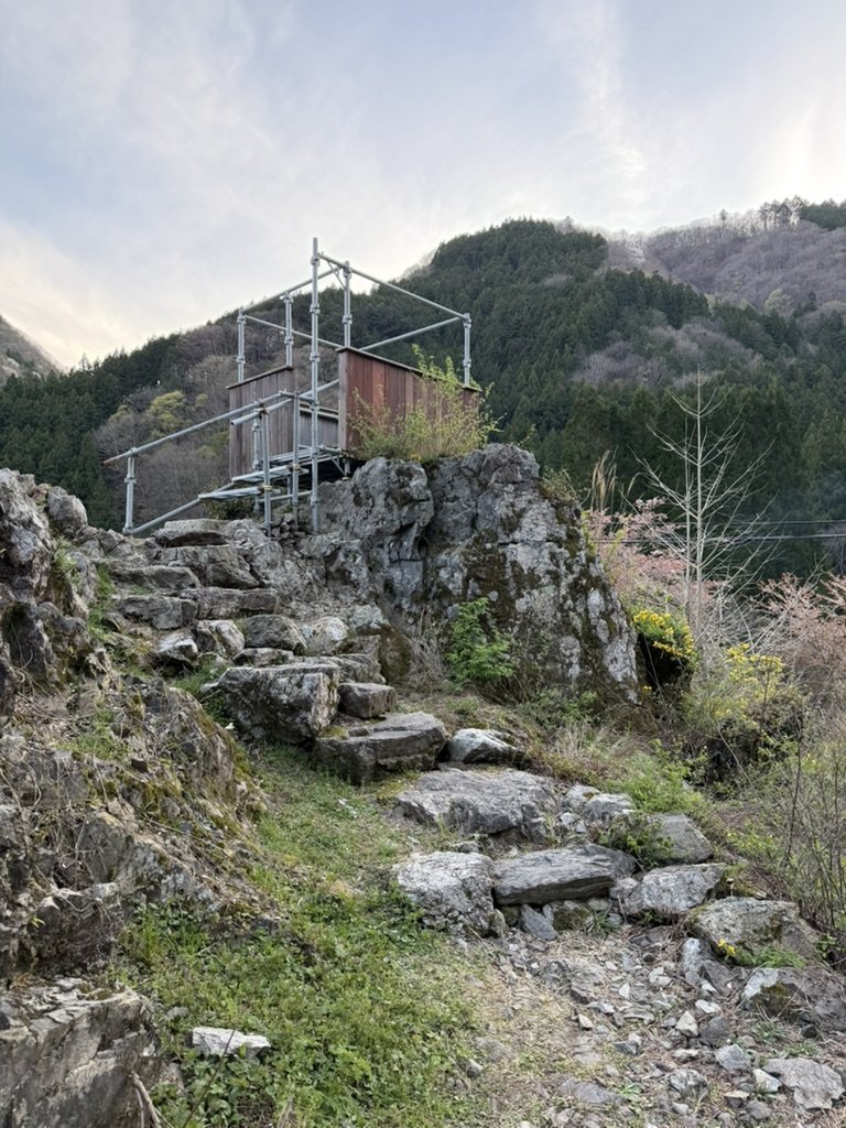 國田家の芝桜 展望台 標高634m